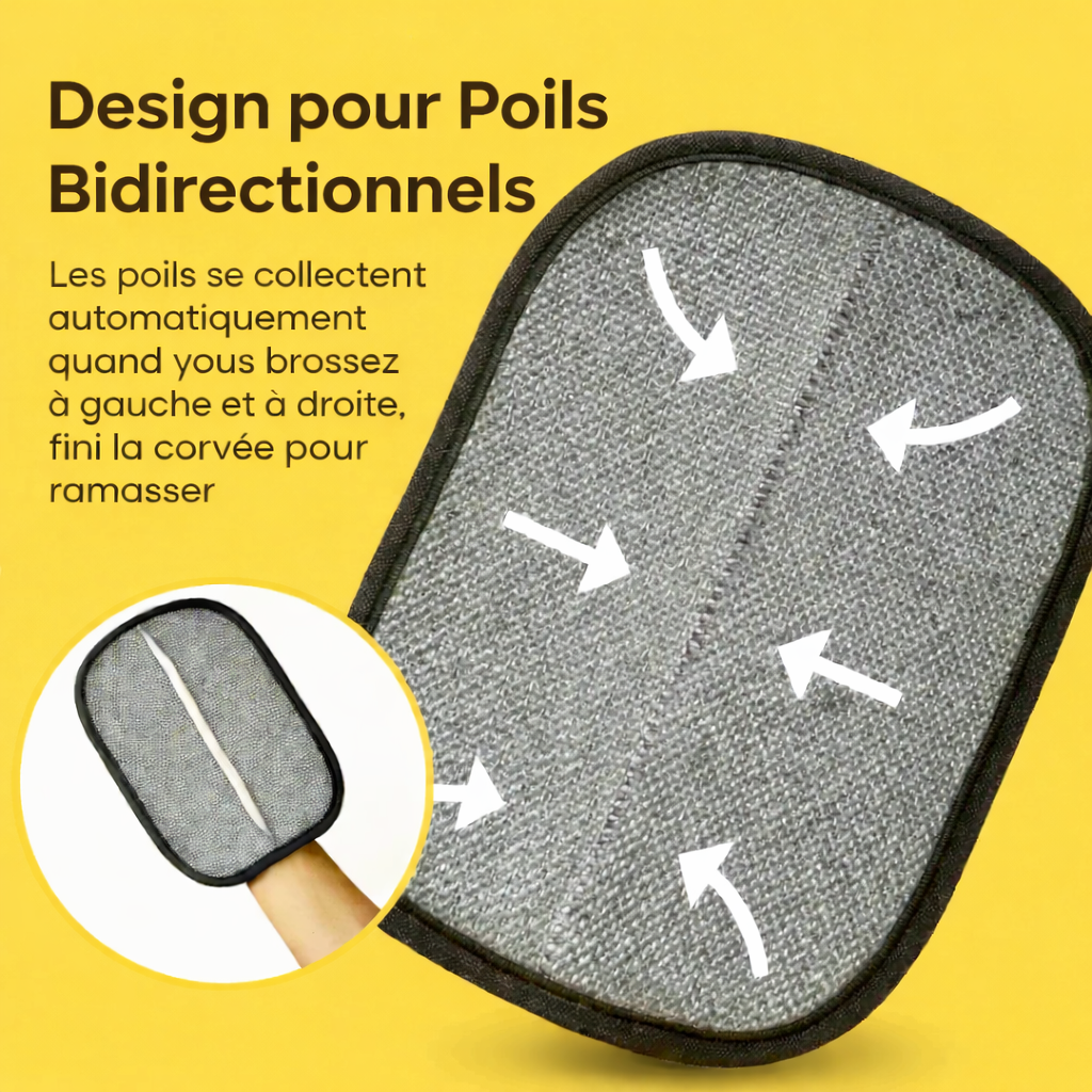 Gant Anti-Poils GloveGoneFur™